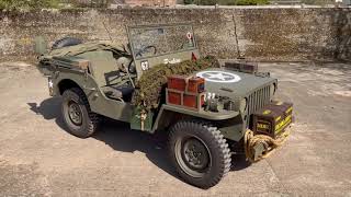 replica WW2 jeep for sale walkaround + engine running