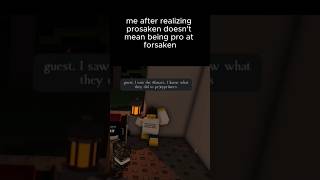 prosaken | #forsaken #roblox