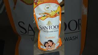 santoor liquid hand wash refill pouch 750ml ₹78 #flipkart #unboxing#reels