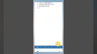 Operation on String in python  #mrcodeman #100dayschallenge