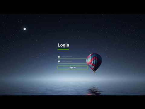 Transparent Login Form.  How to cerate a login form HTML and CSS?