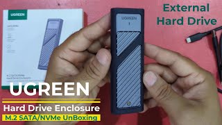 UGREEN M2 NVMe SSD Enclosure How to Use and Install SSD in it.