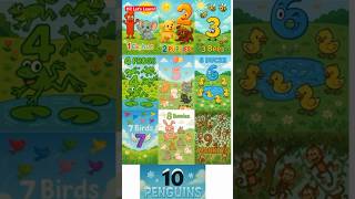 Counting 1 to 10 with Animals! Fun Number Learning for Kids #learnnumbers #educationalvideos #shorts