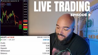 NEW Favorite currency AUD/JPY 💰 $5,000 | Live Trading (EP. 9) @JayTakeProfits #forex