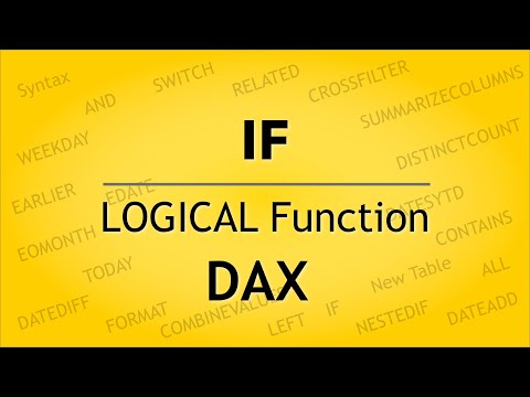 IF Function in Power BI using DAX | LOGICAL Function | #powerbi #dax