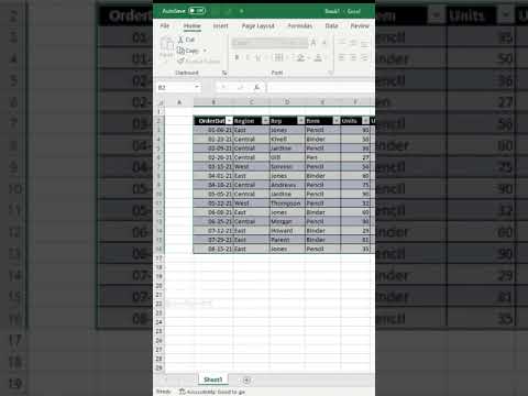 Create a dynamic table in excel using shortcut keys  👍👍👍 #exceltutorial #excelformula #shorts
