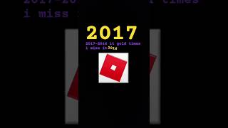 2017 places 🥲 #roblox2017