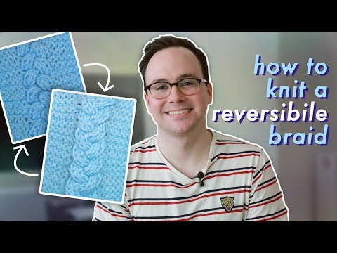 How to Knit a Reversible Braid