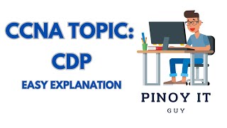 Cisco Discovery Protocol Easy Explanation #pinoyitguy #ccna #networkengineer #cdp