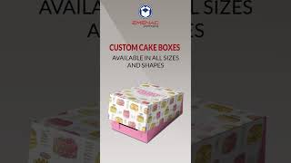Custom Cake Boxes #customboxes #boxes #cakebox