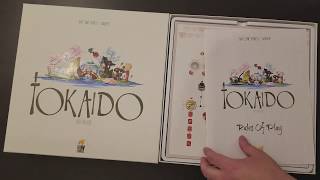 Tokaido Board Game - Whats in the Box?