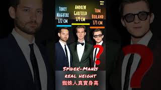 🕸️How tall is Tom Holland? #湯姆霍蘭德身高