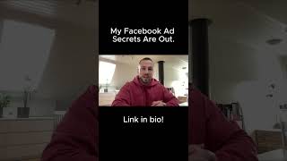 My Facebook ad secrets are finally out. #FbAds #AdStrategy #Ecom #Marketing #AdBlueprint #Scaling