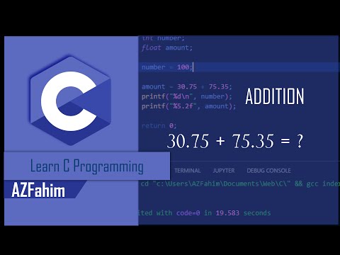 Addition in C Programming | Bangla | VS Code