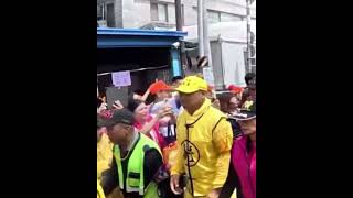 全家人與白沙屯媽祖最近的距離 #白沙屯媽祖 #粉紅超跑  2025/05/10