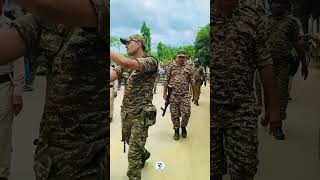 Central reserve police force on duty time swag#crpf#motivation#status#dharmanagar#tripura