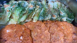 김치전 vs 봄동전 👍/  우열을 가리기 힘든 👏👏👏맛있는 김치전, 고소한 봄동전 만들기 / Kimchijeon Kimchipancake [옴마의요리]