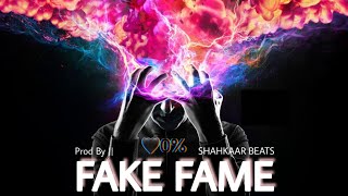 "FAKE FAME" - Tyga × Kendrick Lamar | Trap | Dark HipHop | Instrumental | Beat | Shahkaar Beats |