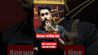 Answer writing tips #motivation #ias #upscmotivation #virashorts #upsc #answerwritingmains