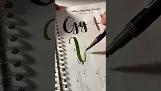 To buy: link in the comment🥰#moderncalligraphy #calligraphyforbeginners #lettering