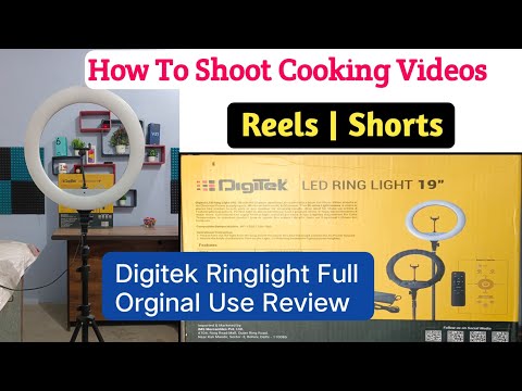 How to Shoot Professional Cooking Videos with Your Mobile, Ringlight, Cooking Channel Video Shoot