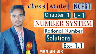 Number System | Class 9 Maths NCERT | Chapter 1 Exercise 1.1 Introduction |