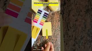 Hands Made Soap PH Test #homemadebusinessideas #shorts #soaptest