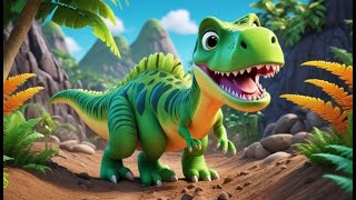Dino World Adventure Song | Exciting Dinosaur Rhyme for Toddlers | Fun Learning & Movement