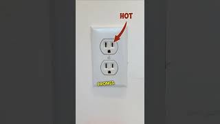 Multimeter Tips: How to test an Outlet #shorts #diy #diyideas