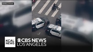 U.S. citizen accused of punching ICE agent in downtown LA