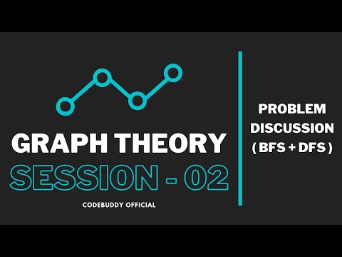 Graph Theory : Session #2 | Problem Discussion | BFS + DFS