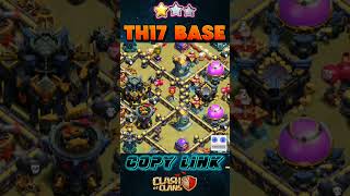 UNBEATEN TH17 WAR BASE ANTI 3 STAR #shorts