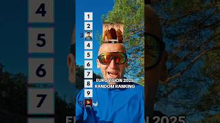 Eurovision 2025 Random Ranking is so much fun or... 😮 #esc2025 #baller #blindranking