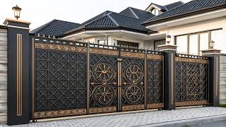 Top 100 Modern House Gate Design Ideas for 2024 | Iron Gates & Front Wall Trends