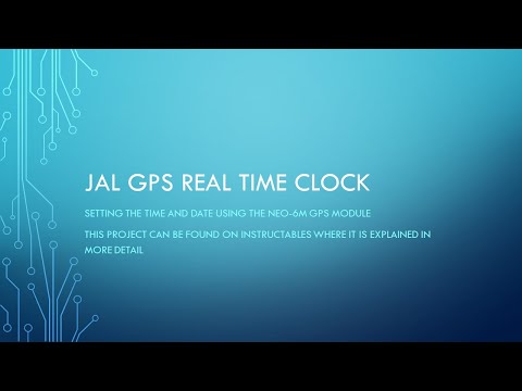JAL GPS Real Time Clock