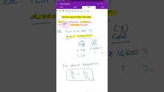 MATHS FOR JOBS  - Direct Proportion  #mathsforallexam #mathsforcompetitiveexams  #focuseducation432
