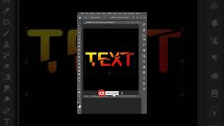 Sliced Text Effect in Adobe Photoshop | Photoshop Tutorial #photoshop #shorts