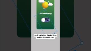 Day and night switcher in figma - full tutorial 🎬 #creativewebelements #uiinspiration #cwe