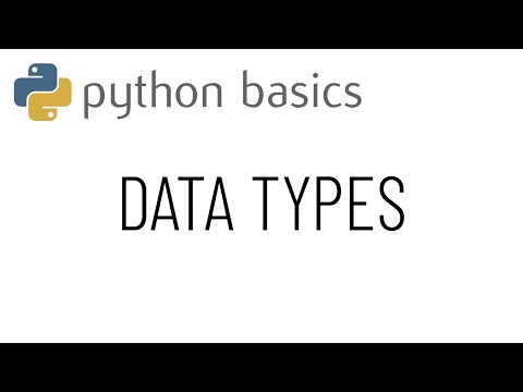 Python basics - Data types