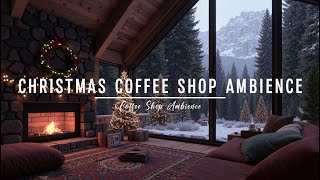 Cozy Fireplace with Instrumental Christmas Music 🔥 Relaxing Yule Log & Christmas Tunes 🎄