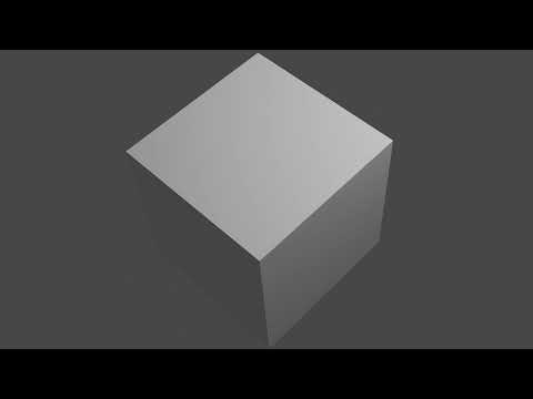 Rotating Cube - Learning Blender Hour 1