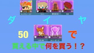 【逃走ごっこ】ダイヤが50になったので何を買う！？