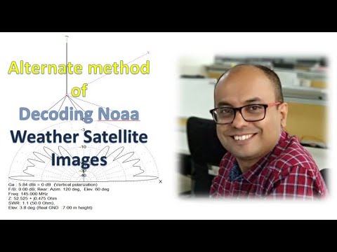 Alternate method to decode NOAA weather satellite images