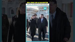 Kim Jong Un Takes Daughter On Scenic Beach Walk At New Resort | North Korea