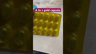 A to z gold capsule multivitamin capsule