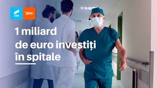 #USRPLUSinParlament | Fond de 1 miliard de euro pentru o infrastructură sanitară modern