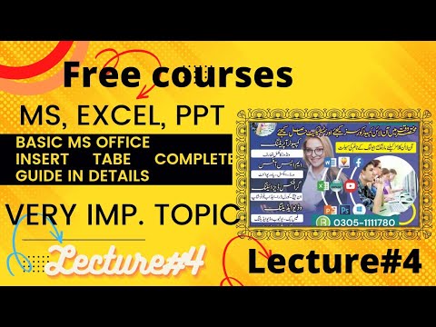 lecture 4/computer course/insert tabe