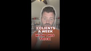 3 clients in 3 weeks! DM LEADS to learn how! #GetClients #CoachingTips #HighIntentLeads #shorts