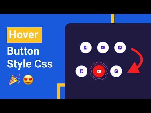 social media icons html css #shorts ⚡