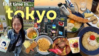 JAPAN VLOG EP 2 🌸 tokyo in the spring, shibuya, exploring and eating at the best spots, local faves